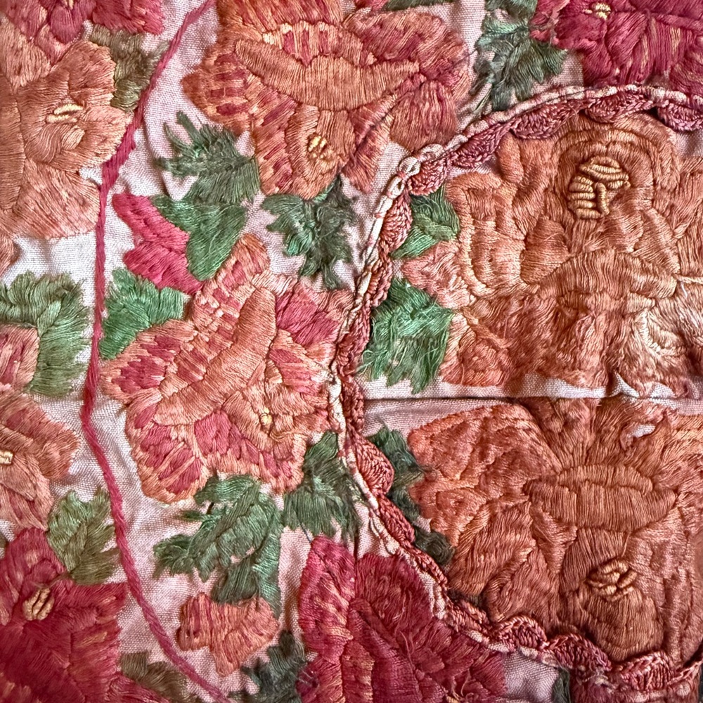 Vintage Huipil Hand Embroidered Cushion Covers - Picture 4 of 5